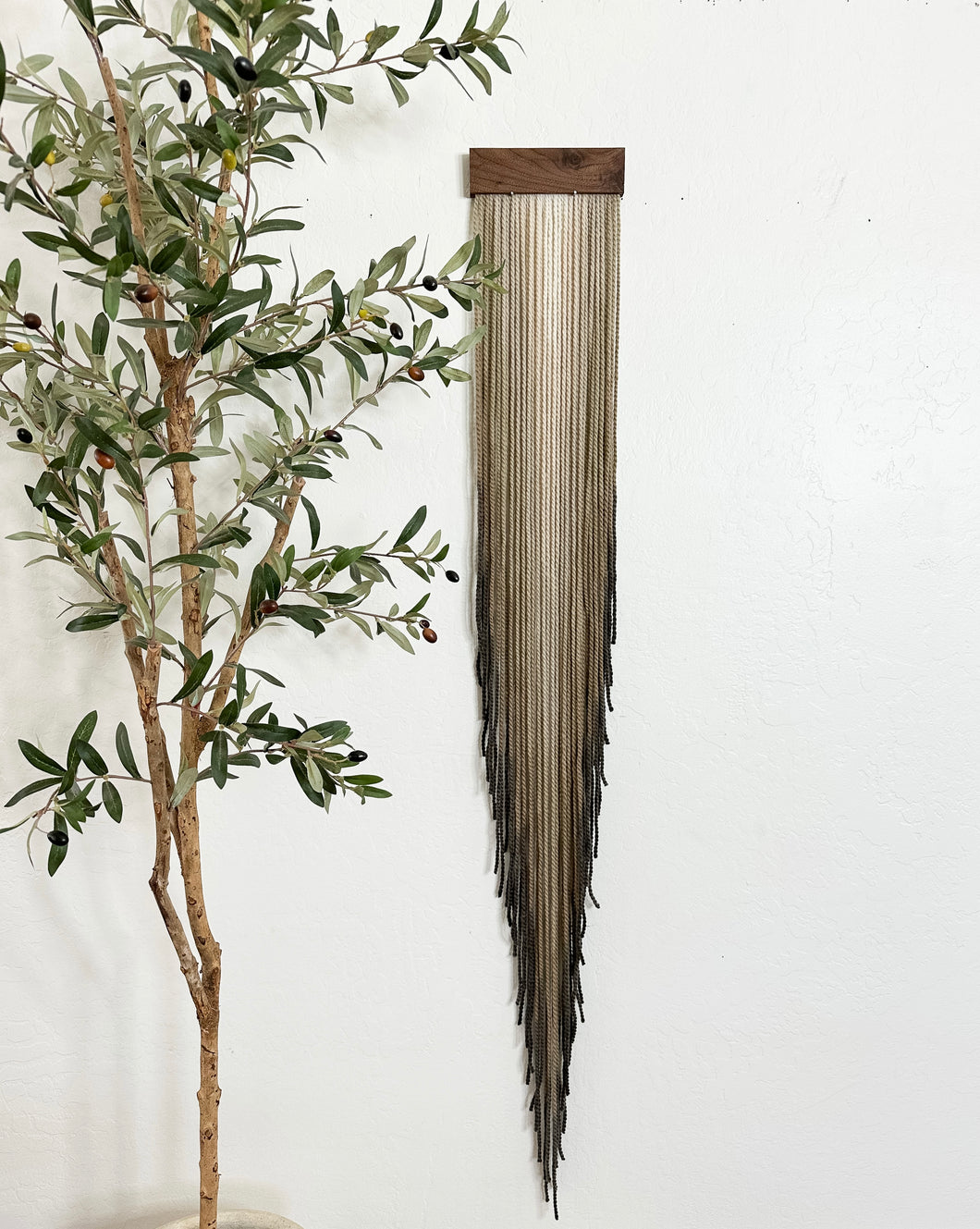 Micro Golden Brown + Charcoal Ombre #1
